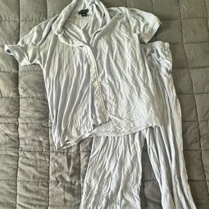 J Crew Periwinkle Eco Dreamy Pajama Set Size Small